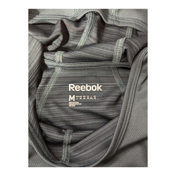 Reebok Speedwick Hooded Long Sleeve Green M - Picture 7 of 7